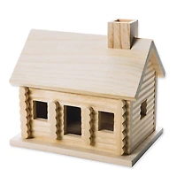 S&S® Worldwide Wooden DIY Log Cabin