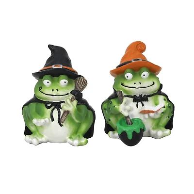 Assorted 4.5" Frog Witch Tabletop Décor, 1pc. by Ashland®