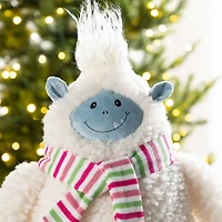 Glitzhome® 22"H Christmas Fabric Standing Yeti