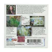 The Crafter's Workshop Time Travel Stencil, 6" x 6"