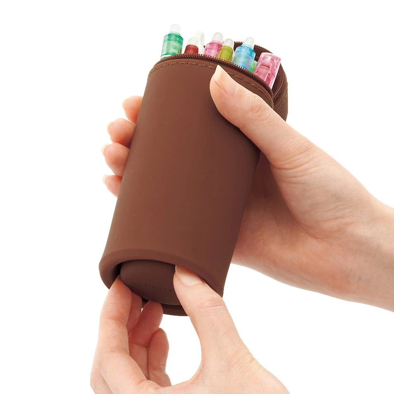 PuniLabo 9" Stand Up Silicone Animal Pen Case