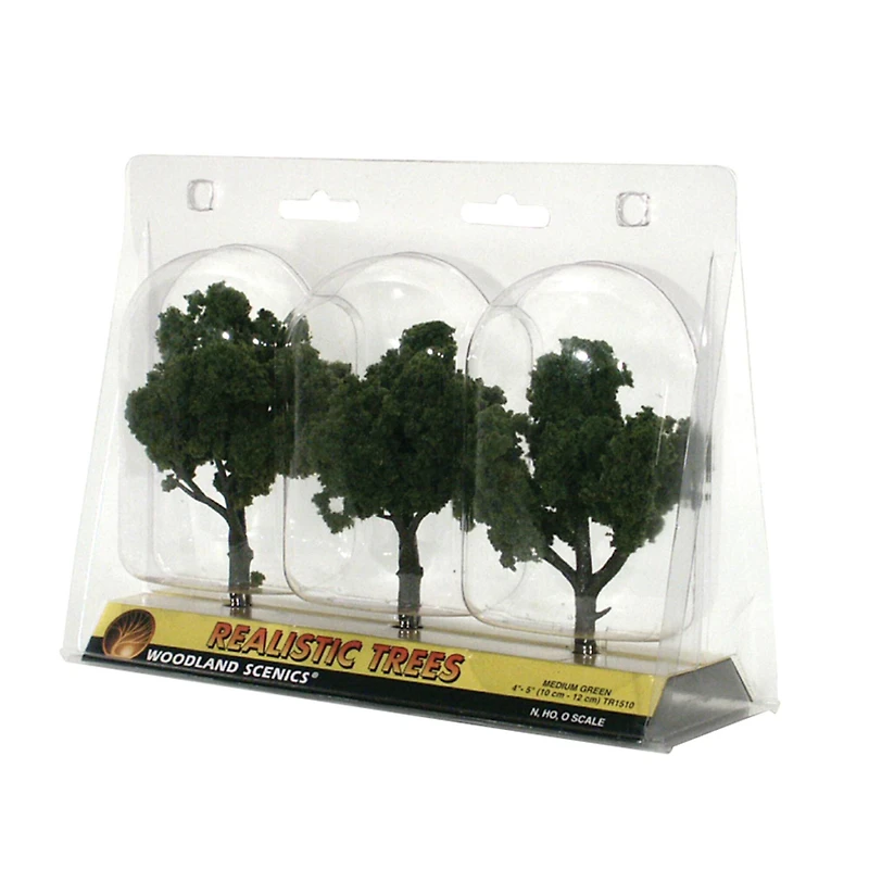 Woodland Scenics® 5'' Medium Green Ready Made Realistic Trees