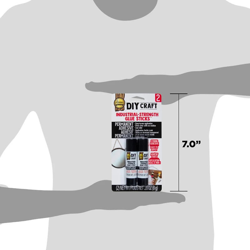 Aleene's® DIY® Craft Industrial Strength Glue Sticks™, 2ct.