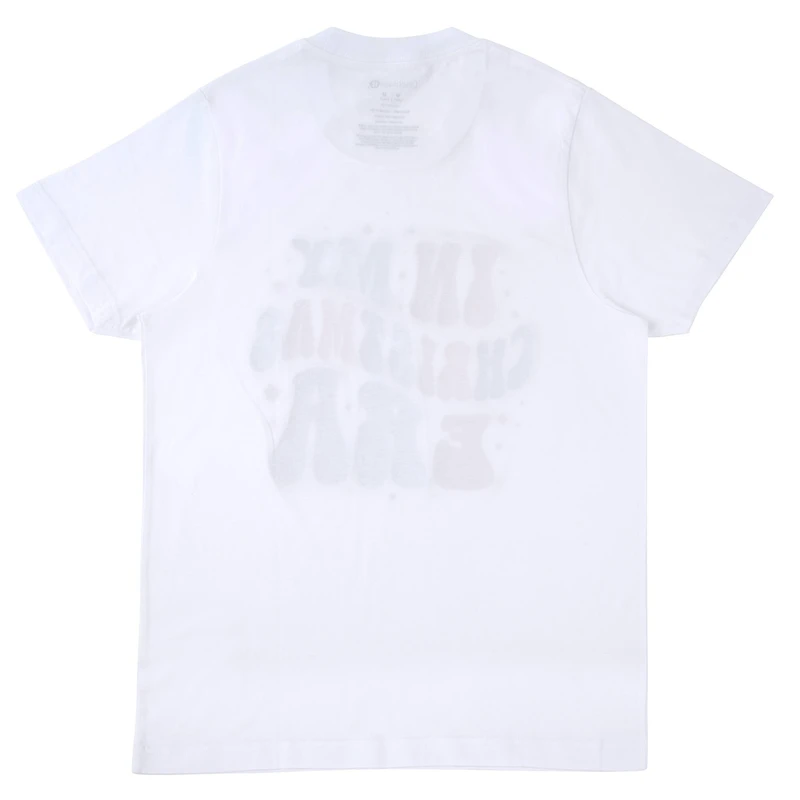 White Christmas Era Adult Crew Neck T-Shirt by Celebrate It