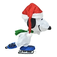 Peanuts® 2ft. 3D Pre-Lit Skating Snoopy Yard Décor