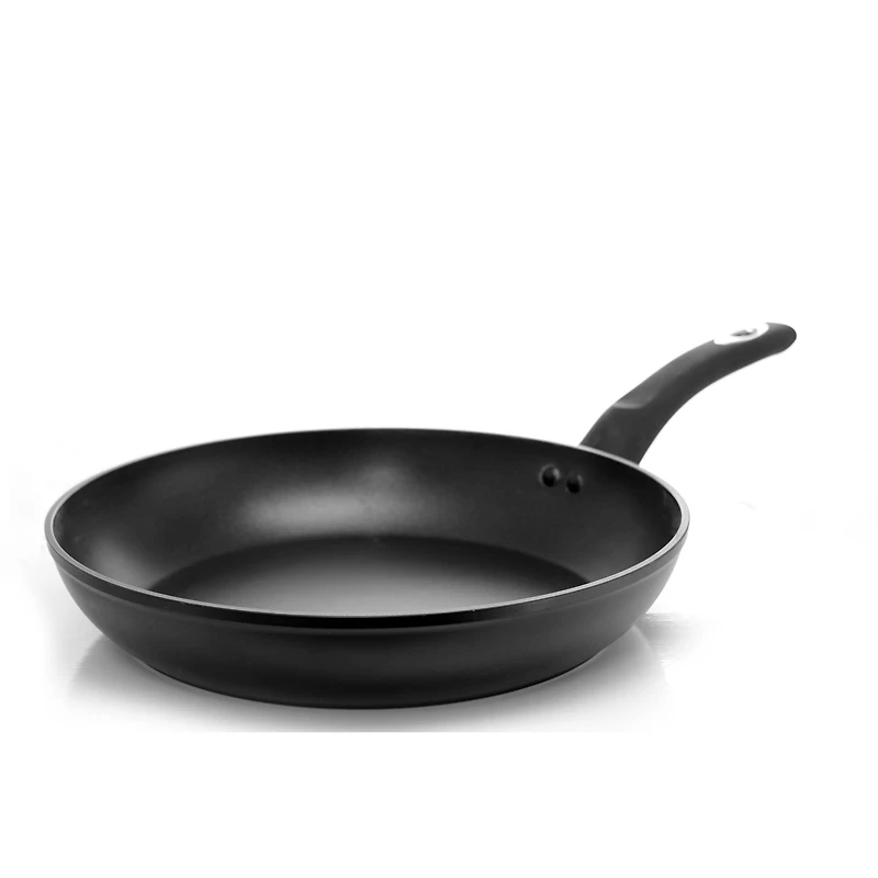 Oster Allston Black 12" Aluminum Nonstick Frying Pan