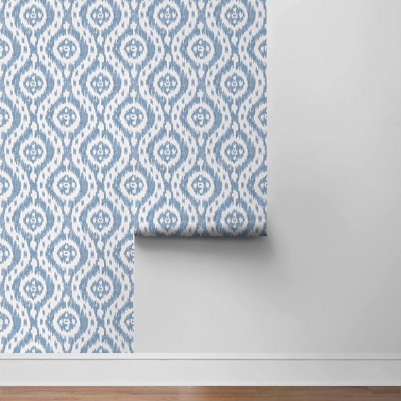 Surface Style Ikat Tracery Peel & Stick Wallpaper