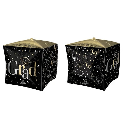 UltraShape® Cubez® 15" Class Dismissed Foil Balloon