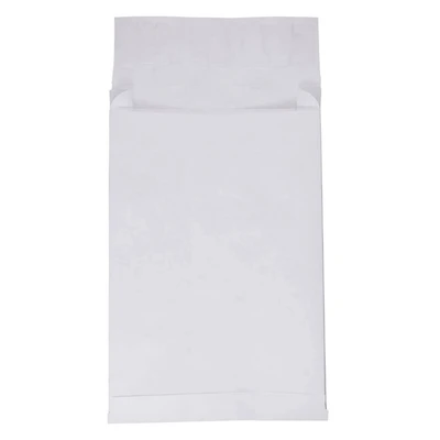JAM Paper 9" x 12" x 2" White Tyvek Peel & Seal Closure Envelopes, 250ct.