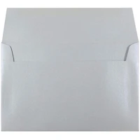 JAM Paper A9 Silver Stardream Premium Metallic Envelopes