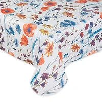 Spring Garden Vinyl Tablecloth 60" x 84"
