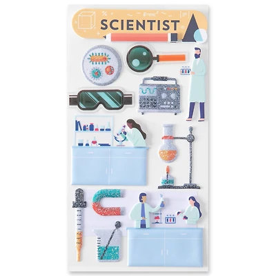 Scientist Dimensional Stickers by Recollections™