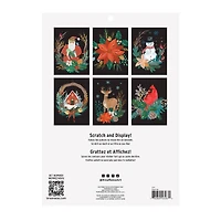 Brea Reese™ 9" x 12" Rustic Christmas Scratch Art Paper Pad