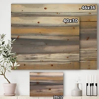 Designart - Misty Grey Beach