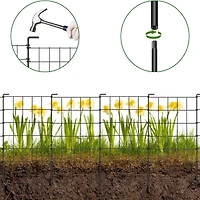 NEX™ 23.5" Black Rustproof Metal Wire Animal Barriers, 35ct.