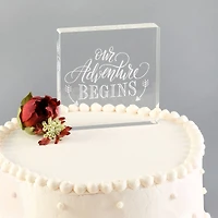 Hortense B. Hewitt Co. Our Adventure Begins Cake Topper
