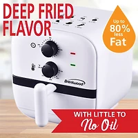 Brentwood White 1qt. 700 Watt Electric Air Fryer