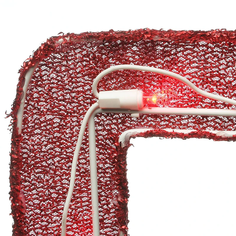 27'' Pre-Lit Santa in Red Truck Decoration