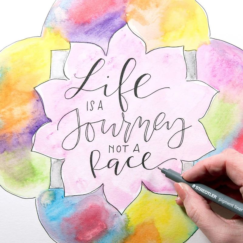 STAEDTLER® Black 8 Piece Pigment Liner Set