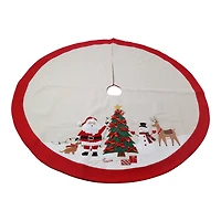 4ft. Santa Christmas Party Tree Skirt by Ashland®