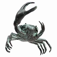 Design Toscano 5" Bronze Crab Sculpture