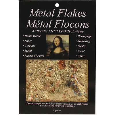 Mona Lisa™ Variegated Metal Leaf Flakes