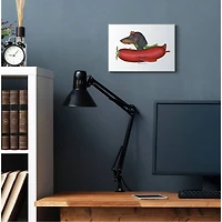 Stupell Industries Dachshund Flying in Weenie Mobile Wall Plaque