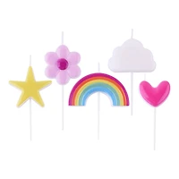 PME Party® Rainbow Birthday Candle Set