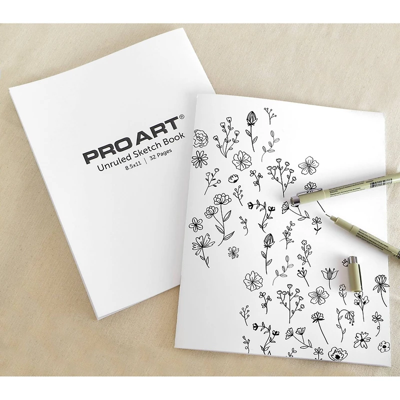 Pro Art Beginner Sketch Booklet, 48ct.