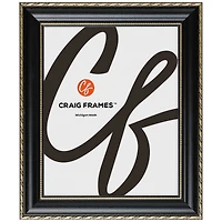 Craig Frames Victoria Black & Gold Picture Frame