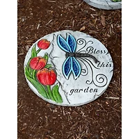Bless This Garden Stepping Stone