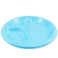 JAM Paper 10.25" Divided Plastic Party Plates