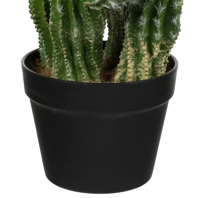 31" Artificial Green Potted Cactus