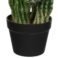 31" Artificial Green Potted Cactus