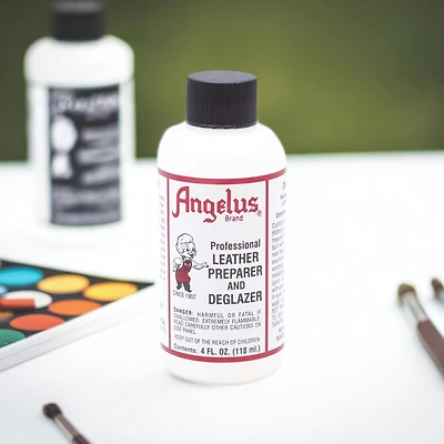 Angelus® Leather Preparer & Deglazer, 4oz.