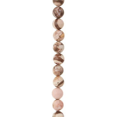 Brown Zebra Jade Round Beads, 8mm by Bead Landing™