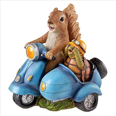 Design Toscano 10.5" Born to be Wild Squirrel on Motorcycle Statue