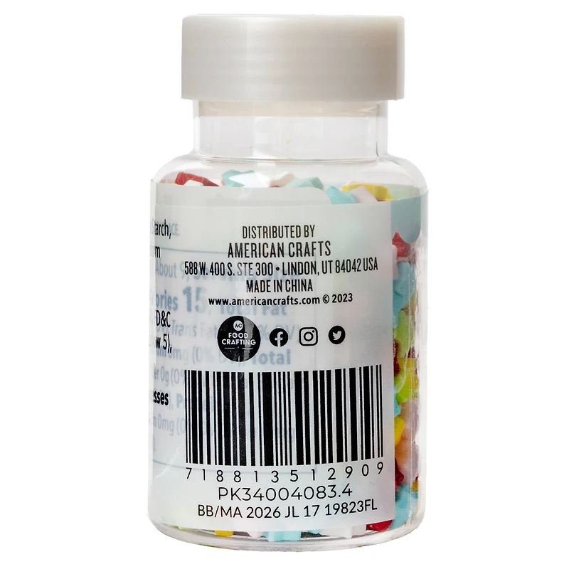 Sweet Tooth Fairy® Rainbow Stars Candy Shapes