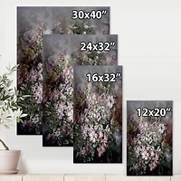 Designart - Retro Drawing of Flowers IV