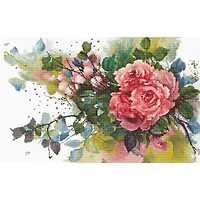 Luca-s Red Roses Counted Cross Stitch Kit