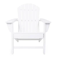 White Traditional Adirondack Chair