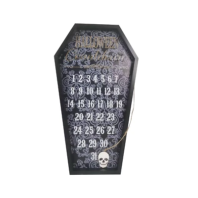 20" Halloween Coffin Countdown Tabletop Décor by Ashland®