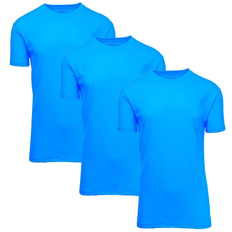Galaxy By Harvic Crew Neck Men's T-Shirt 3 Pack