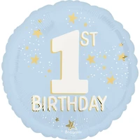 17" Little Mister One-derful 1st Birthday Foil Balloon