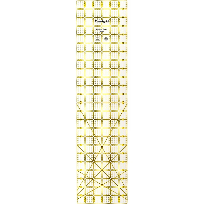 Omnigrid® Folding Rectangle Quilting Ruler, 6" x 24"
