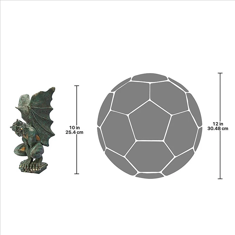 Design Toscano 10" Talisman Gargoyle of the Eclipse Statue