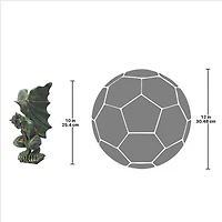 Design Toscano 10" Talisman Gargoyle of the Eclipse Statue