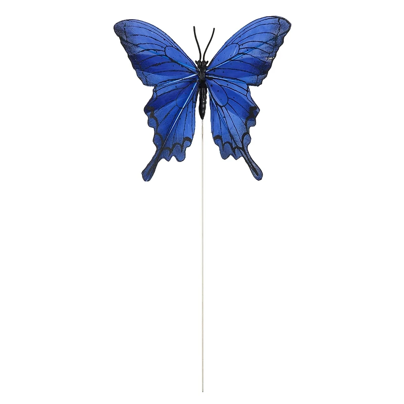 8 Packs: 6 ct. (48 total) 3.5" Blue Feather Butterflies by Ashland®