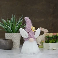 12" & White Easter Bunny Gnome Head Figure