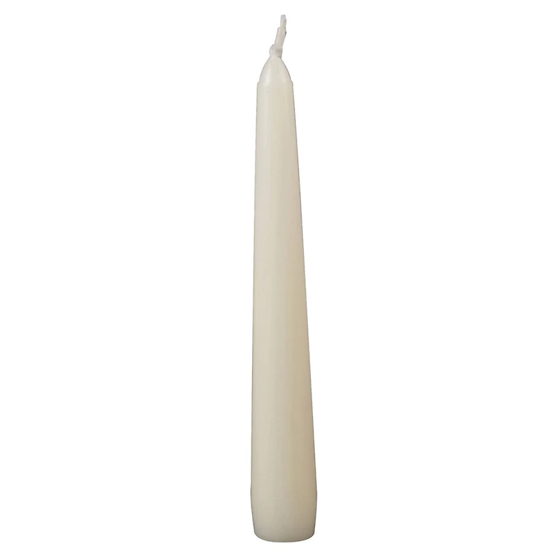 48 Pack: 8" Ivory Taper Candle by Ashland®